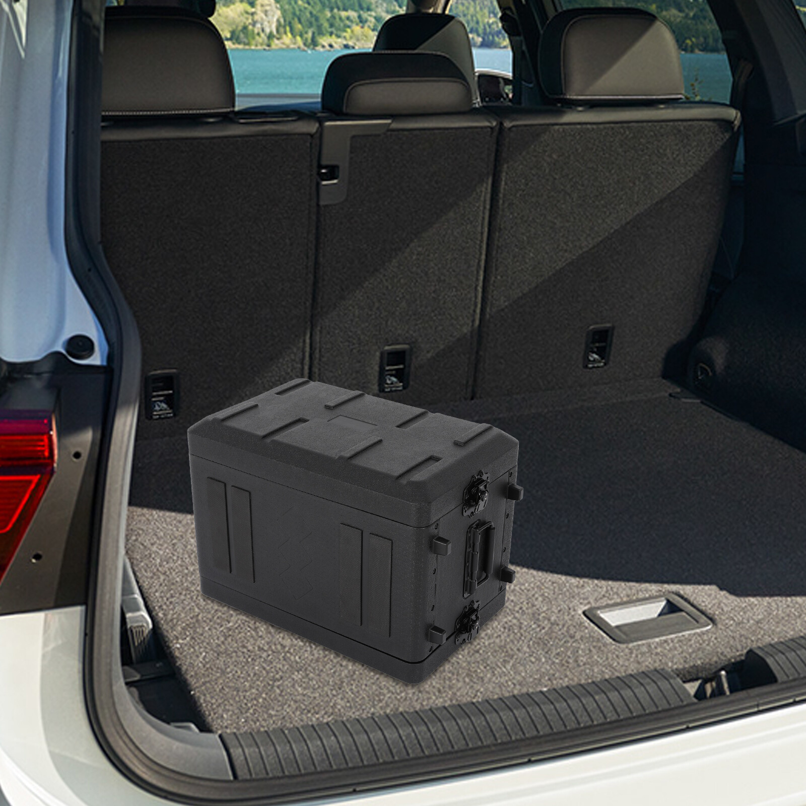 Rack Case 6U Rack Case Dust-Proof 6U Rack Case+Microphone Storage Compartment