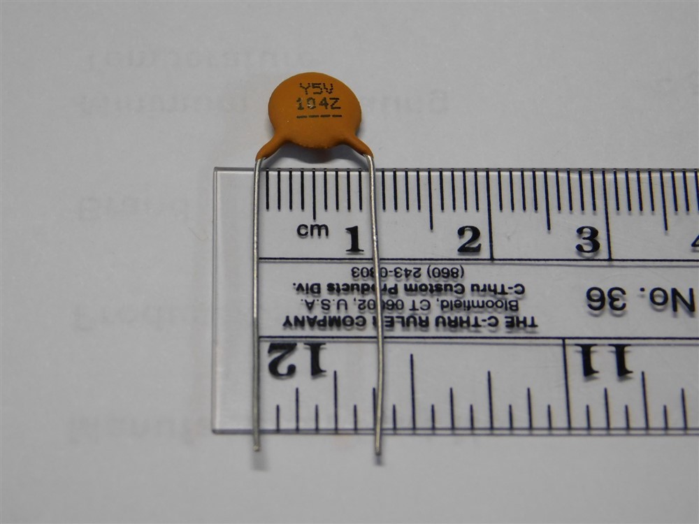 10 Xicon 140-100V9-104Z-RC .1uF 100V +80%-20% Y5V 85°C Ceramic Disc Capacitors