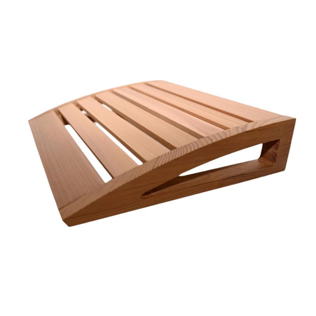 Wooden Headrest Sauna,Wood Support Wood Pillow Comfortable Ergonomic Sauna