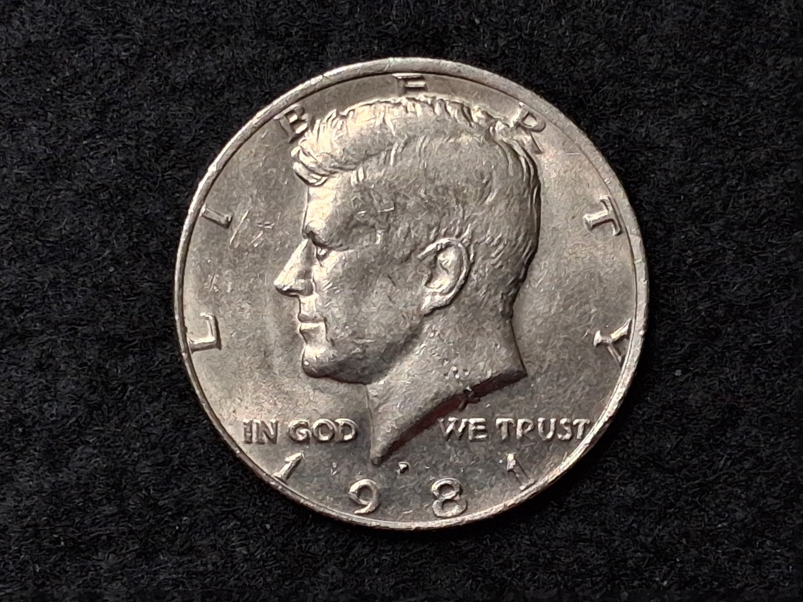1981 P Kennedy Half Dollar