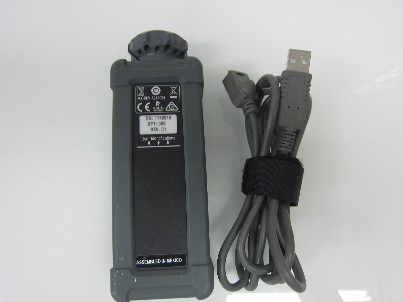 Anritsu 1-PORT USB ShockLine Network Analyzer MS46121B,Opt006, 6GHz, 1748919