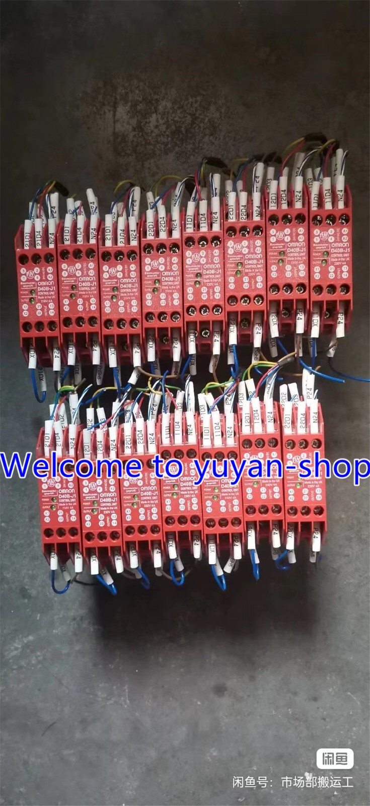1PCS Used Omron D40B-J1 Control Unit #T9419 YS