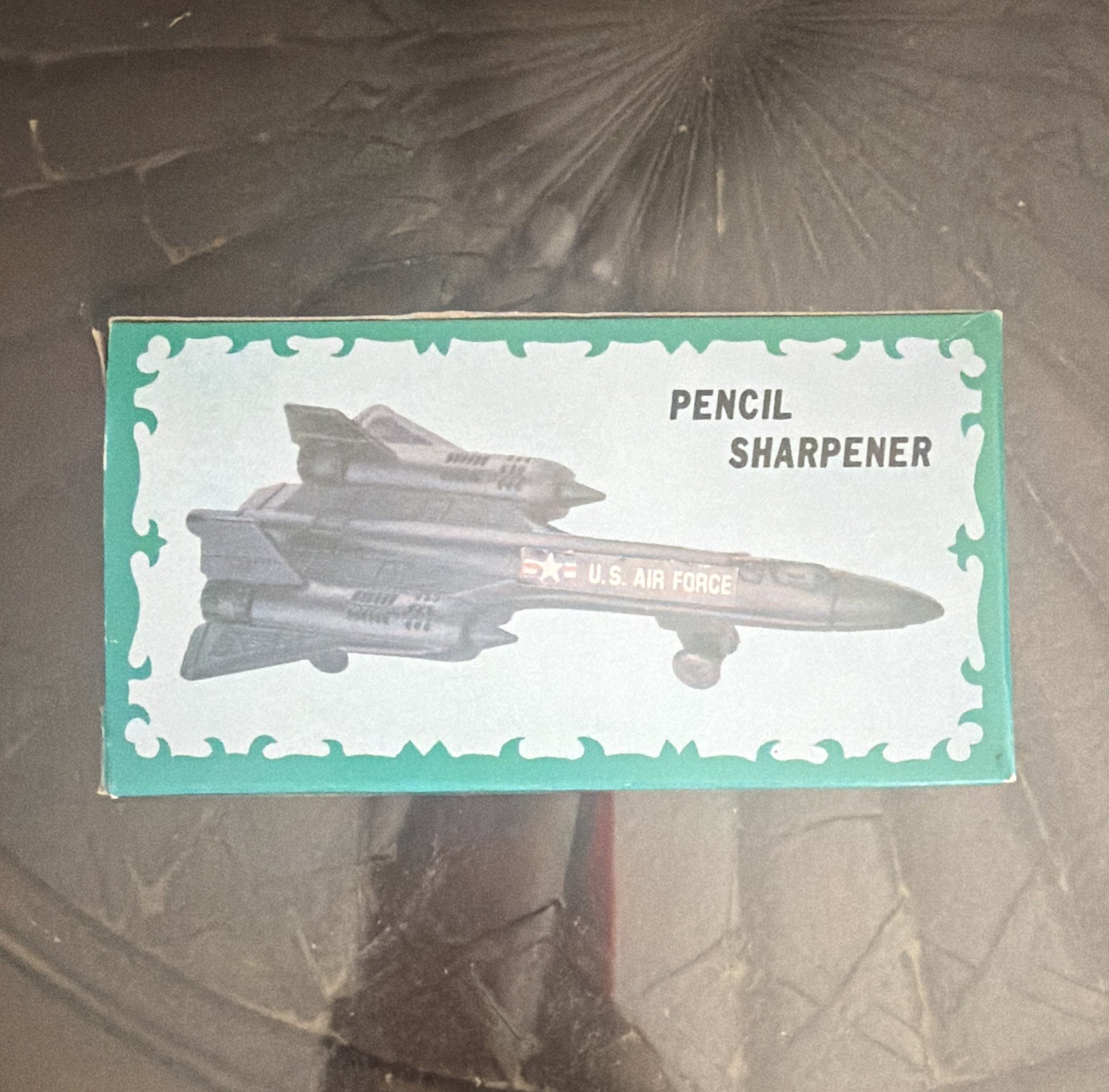 U.S. Air Force Jet Pencil Sharpener Die-Cast Metal No. 106 Boxed