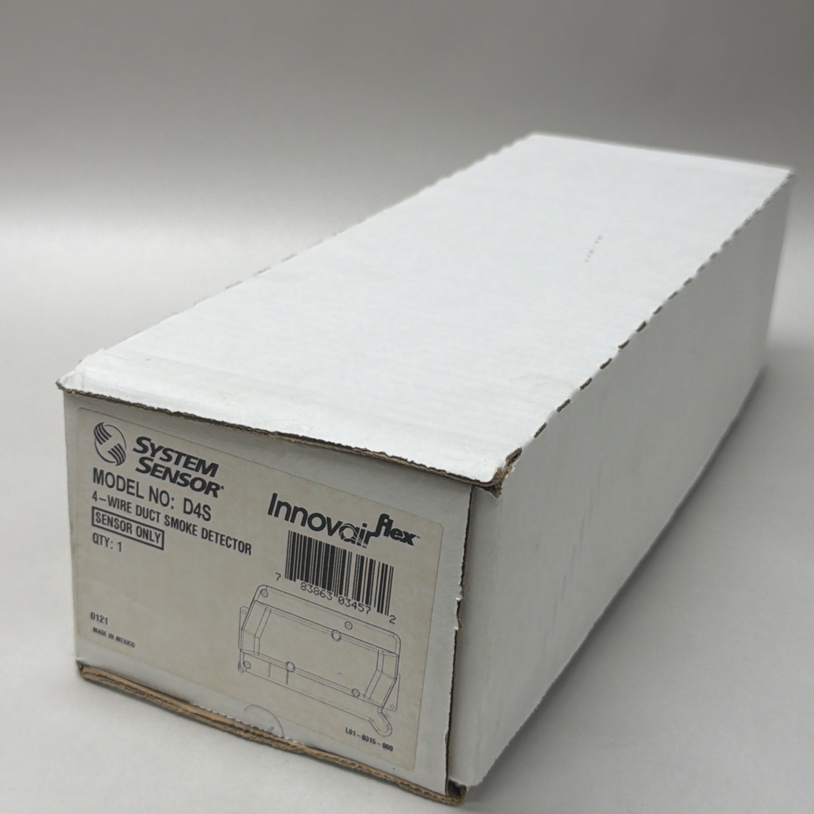 System Sensor D4S 4-Wire Duct Smoke Detector BRAND NEW SHIPS QUICK