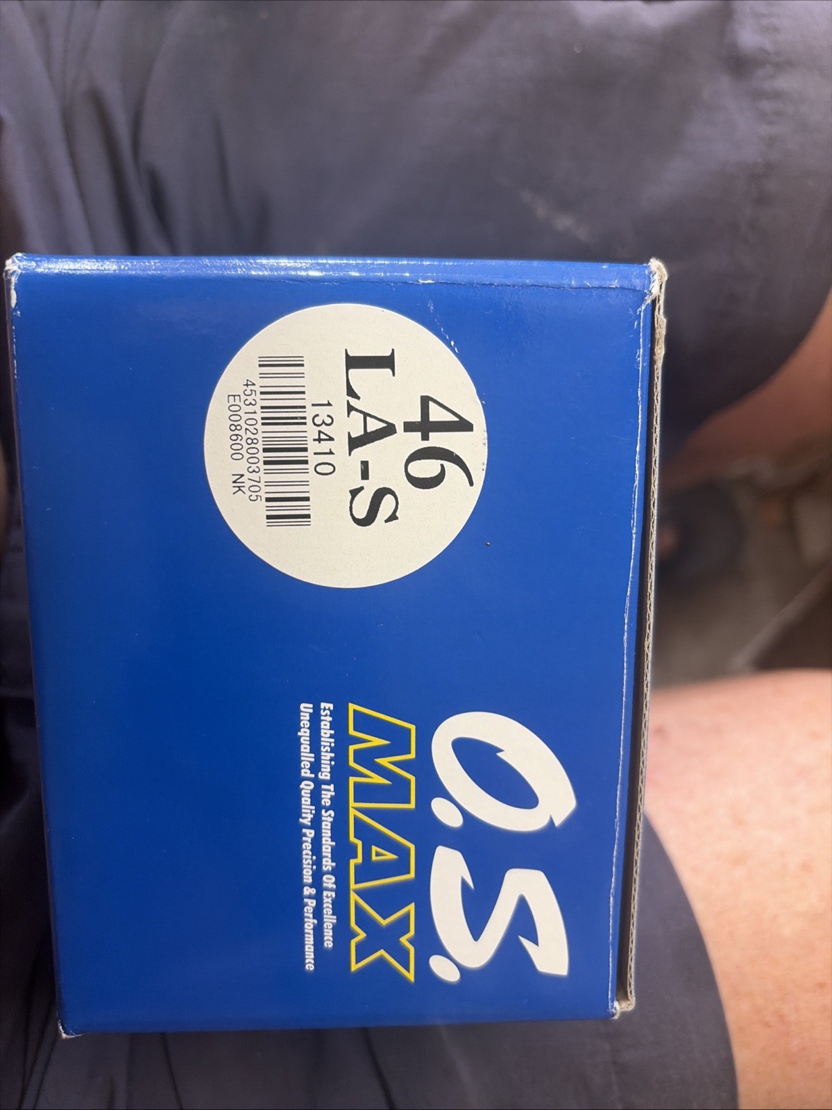 OS LA 46 C/L ENGINE MINT NIB COMPLETE