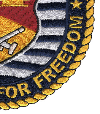 BB-62 USS New Jersey Patch