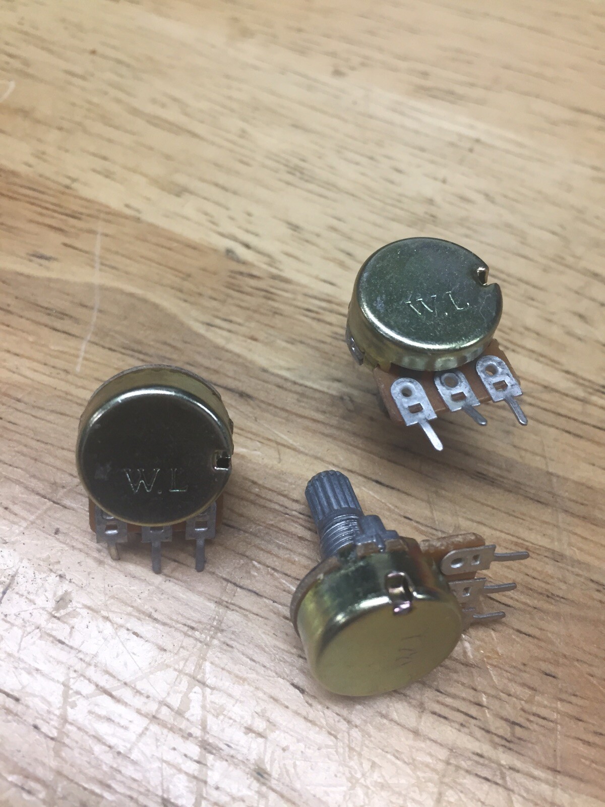 3 NEW 20k ohm Volume Tone Control Pot Potentiometer Active EMG Bartolini Pickups