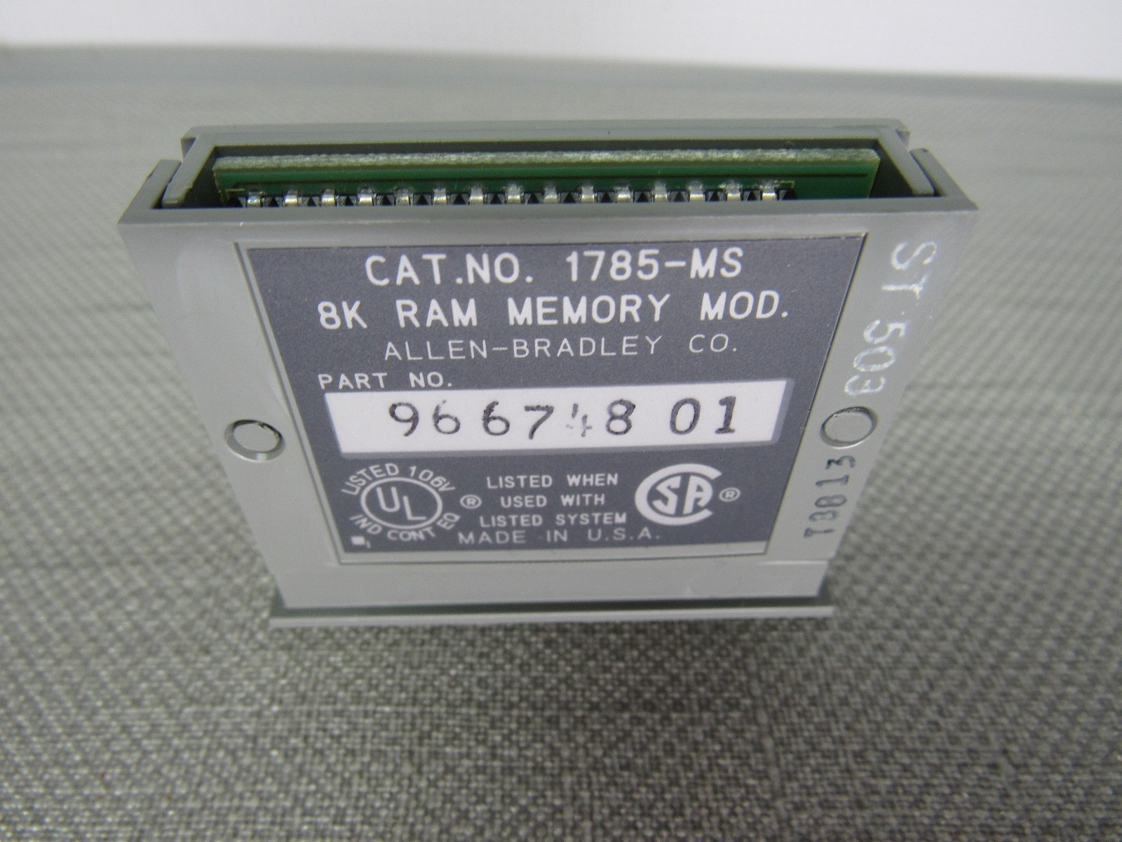 Allen-Bradley 1785-MS Memory Module P/N 96674801
