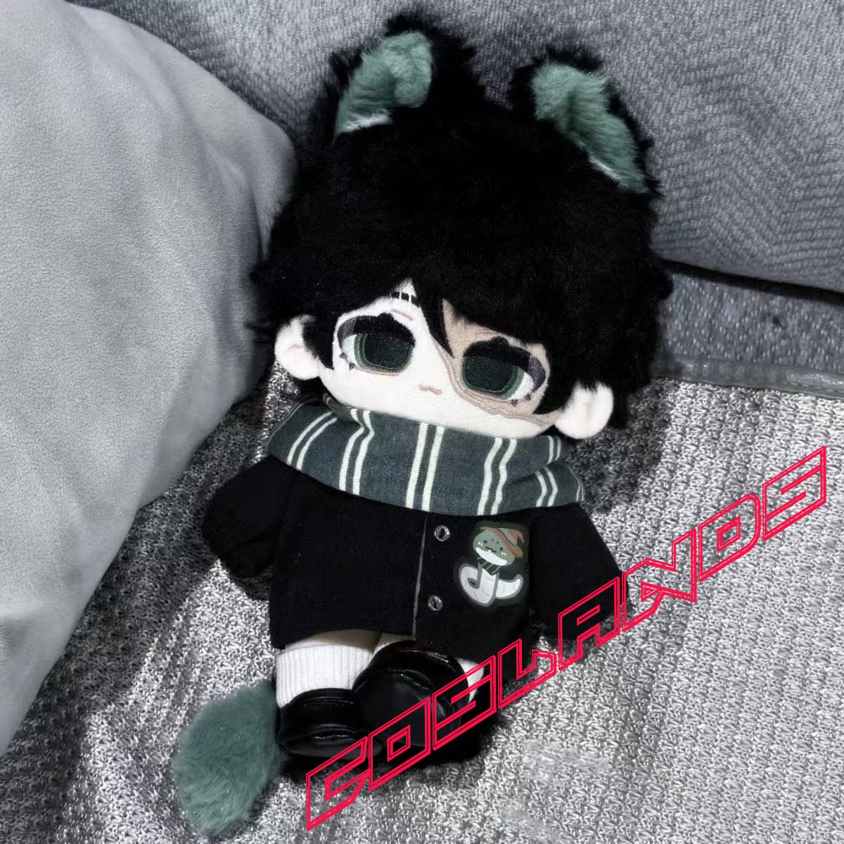 20cm Identity Ⅴ Norton Campbell Prospector Plush Dress up Doll Anime Plushie Toy