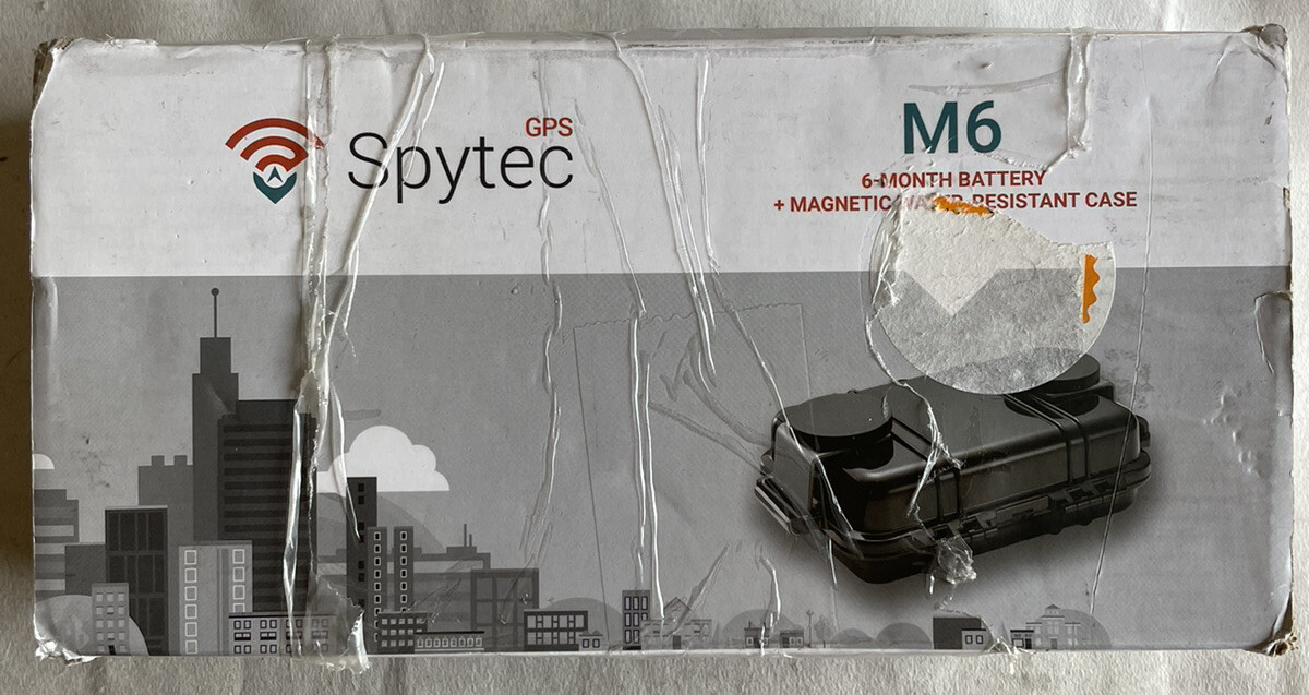 Spytec GPS M6 6 Month Extended Battery Magnetic Waterproof Case for GL200PM