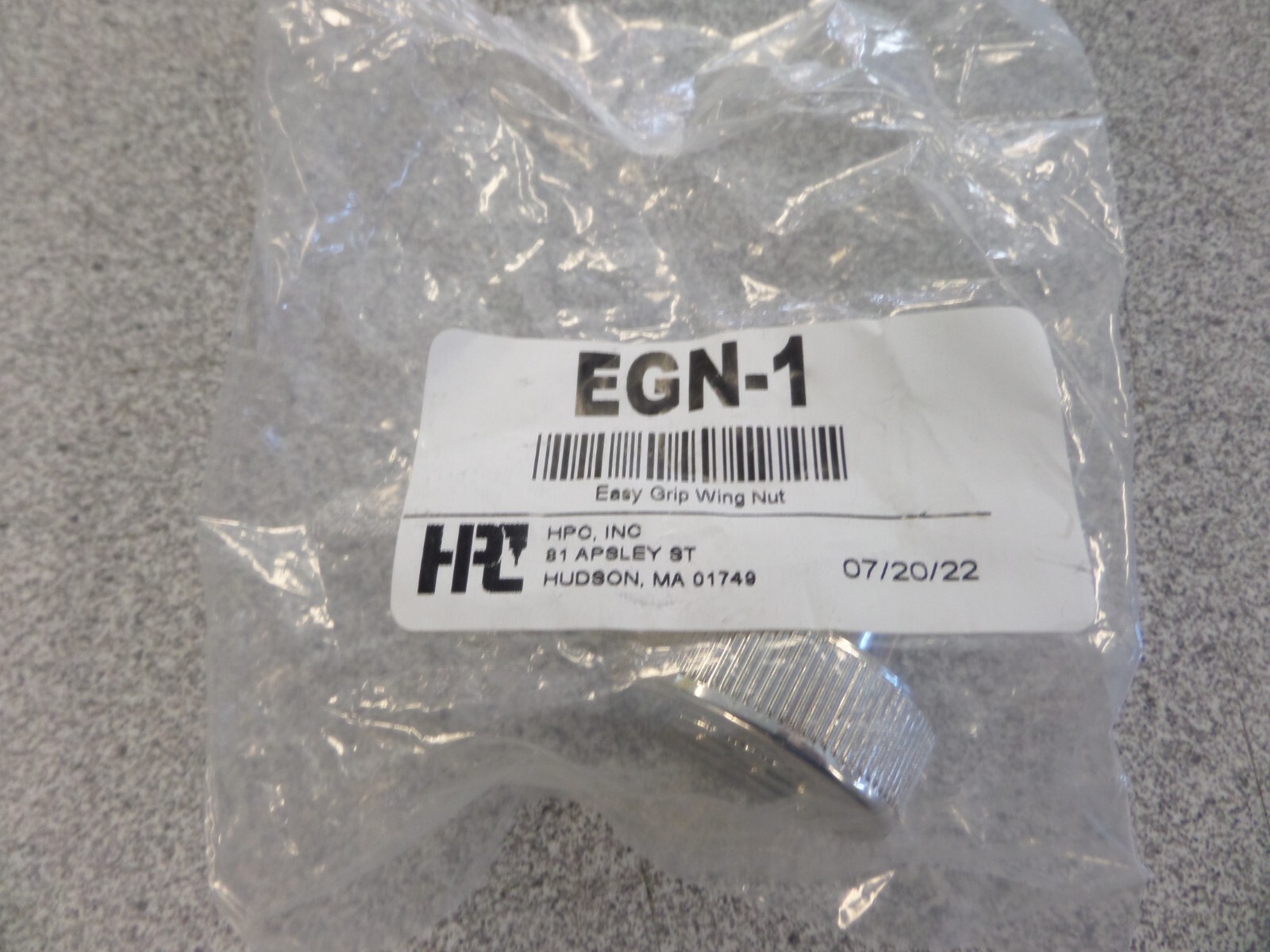 HPC EGN-1 BLITZ CODEMAX PUNCH METAL WING NUT VISE THUMBTURN