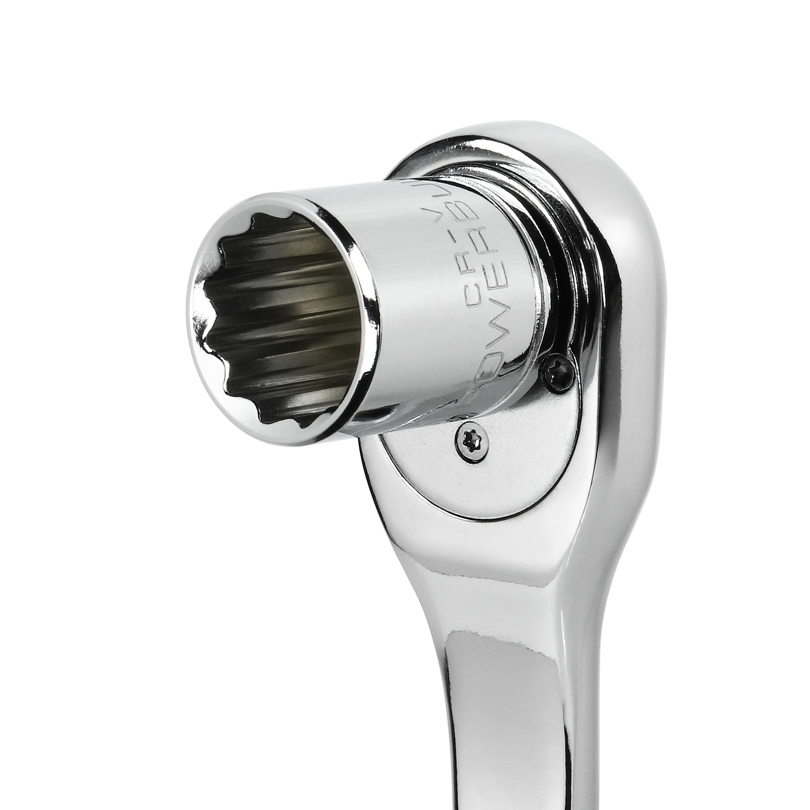 Powerbuilt 1/2 Inch Drive x 19 MM 12 Point Shallow Socket - 642017