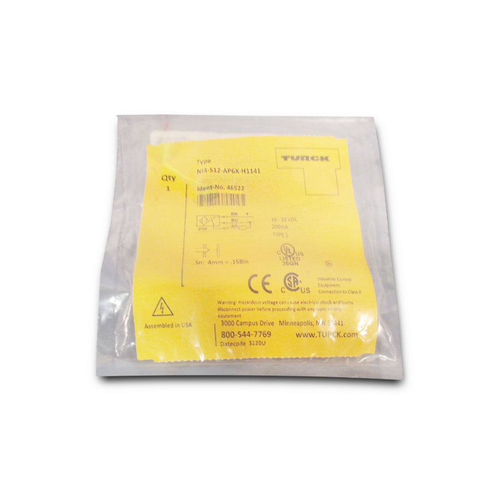 NEW Turck Ni4-S12-AP6X-H1141 Sensor Module Fast Shipping#