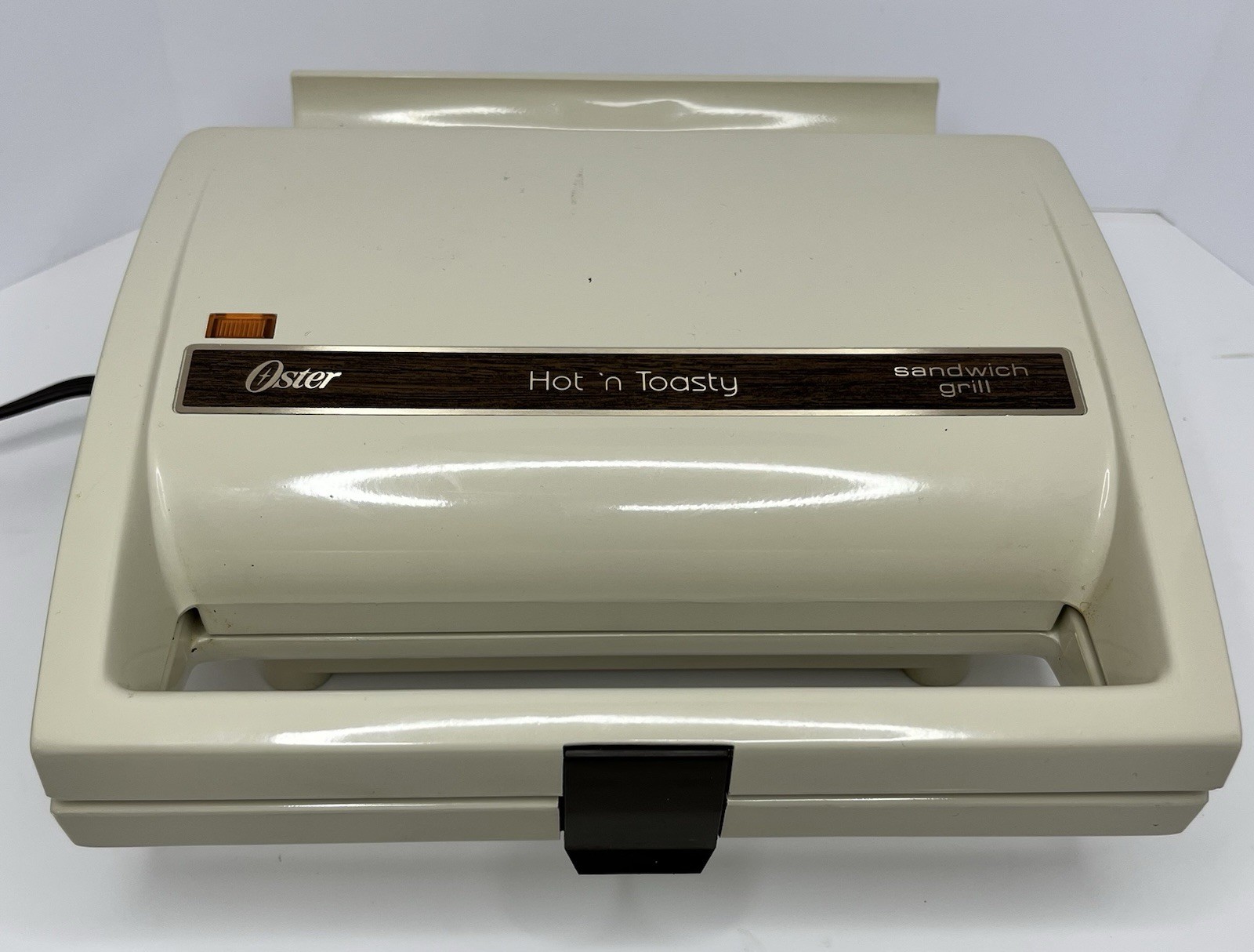 Vintage Oster Hot And Toasty Sandwich Grill Retro Kitchen Appliance Works Great!