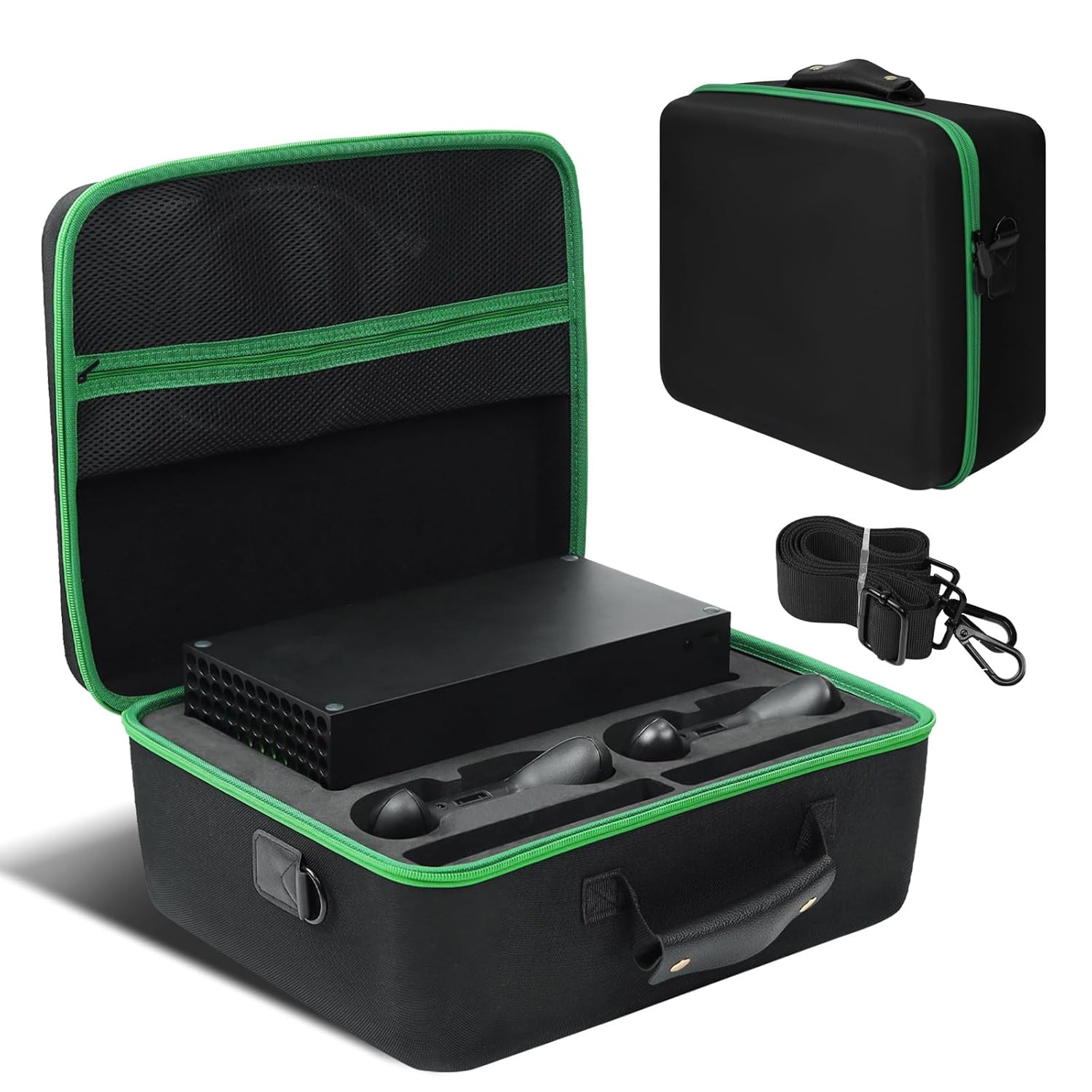 Hard Carrying Case Compatible with Xbox Series X, Protective Travel Bag for Xbox
