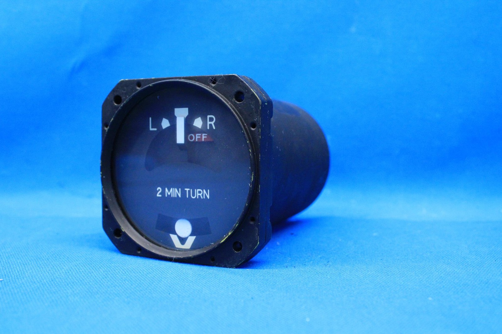 Used Aeritalia Aircraft Turn and Slip Indicator, p/n 26320 (23598)
