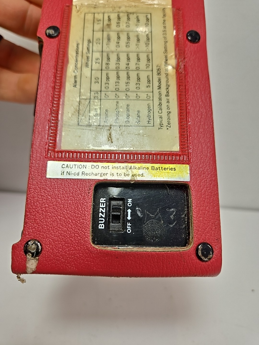Matheson 8057 Hazardous Gas Leak Detector