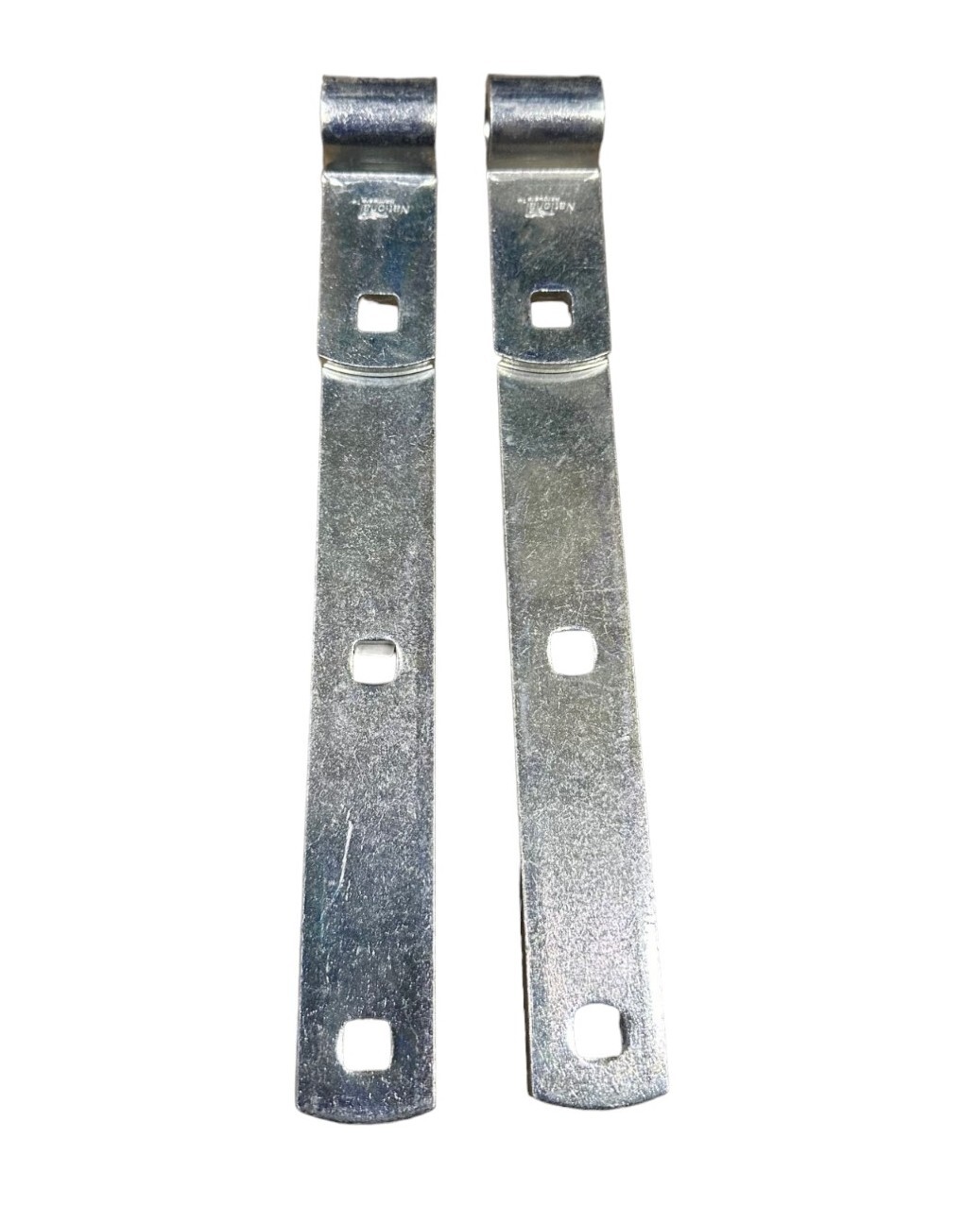 National Hardware N130-732, 10" Hinge Straps Zinc Plated (LOT OF 2) **SALE**
