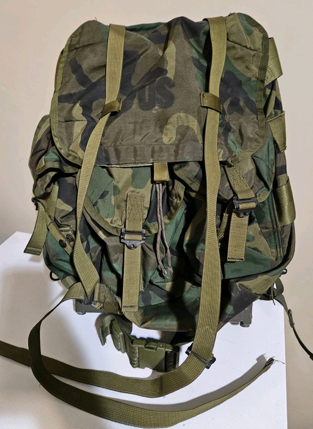 US Military GI ALICE LC-1 PACK with FRAME North American MFG + Shoulder Straps