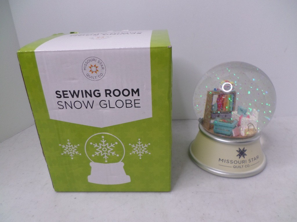 Missouri Star Quilt Co. Snow Globe Crafting, Sewing, Hobbyist Themed 5”