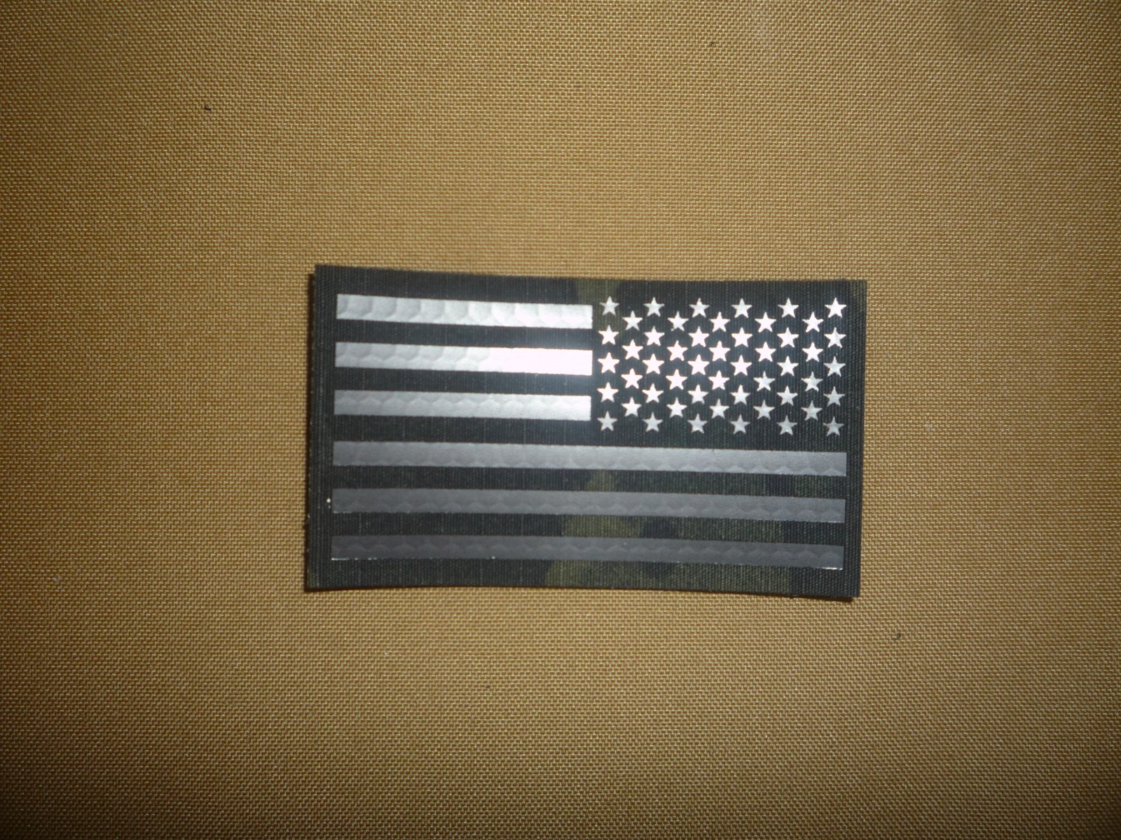 Rev USA MULTI BLK NYCO FABRIC IR MB PATCH 3.5"X2" W/VELCRO® BRAND FSTNR