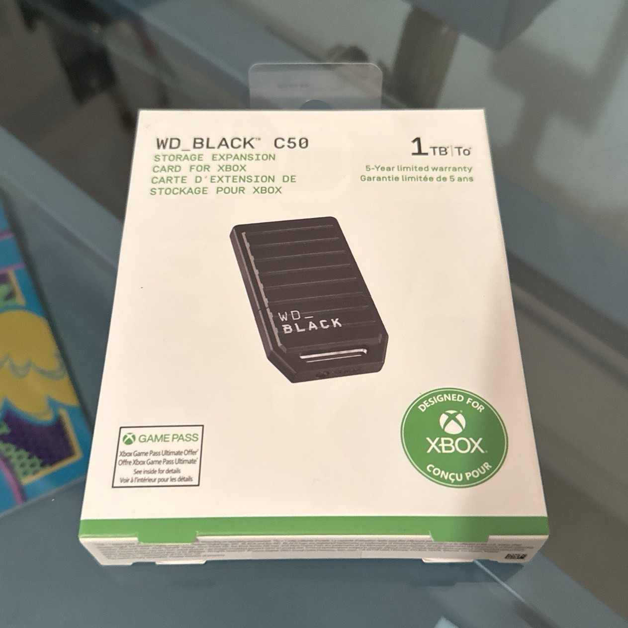 Western Digital WD_BLACK C50 1TB SSD Storage Expansion Card for Xbox