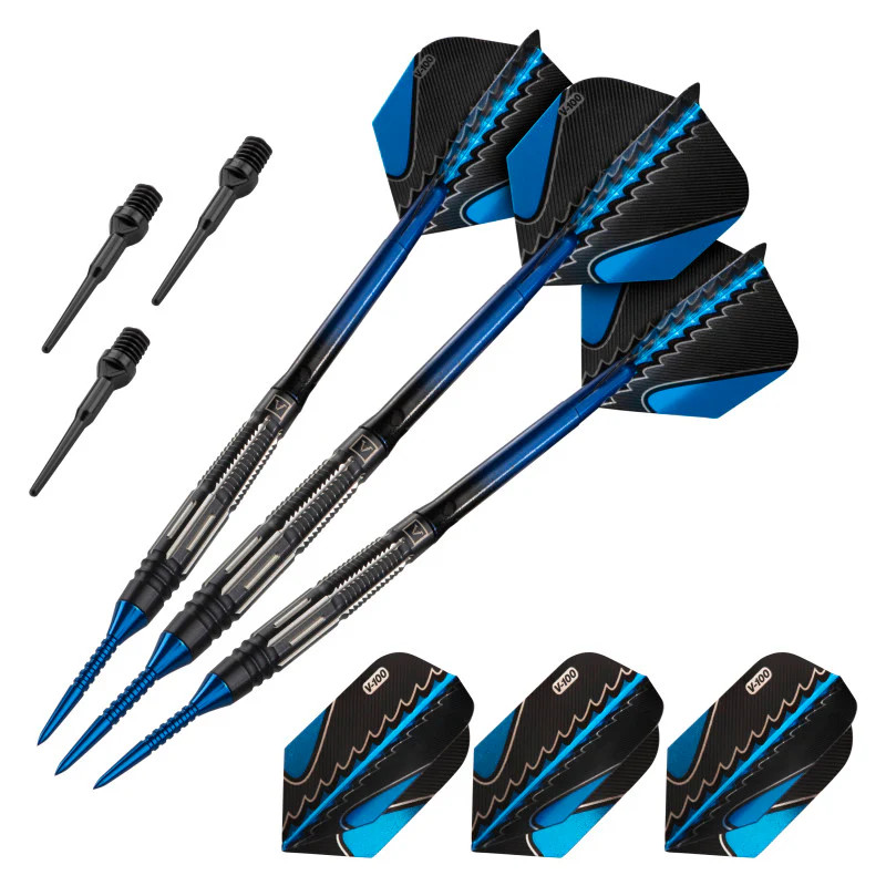 VIPER BLUE FLUX STEEL-SOFT TIP CONVERSION DARTS GLD PRODUCTS 20 GRAM 21-1226