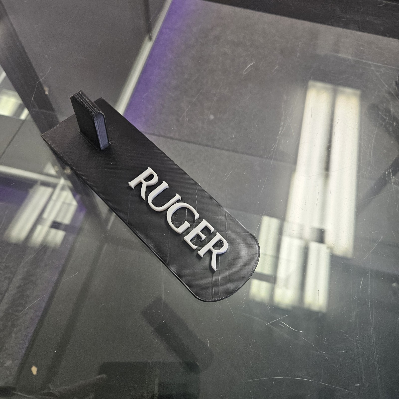 RUGER single stack W/ Double Stack adapter for any model Pistol, Display Stand