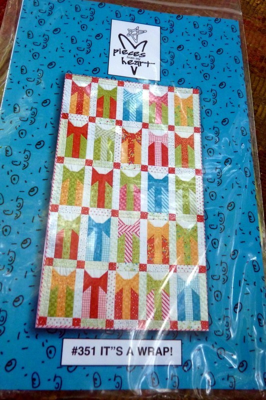 New Pieces of My Heart Quilt Pattern IT'S A WRAP 42" x 72" Quilting