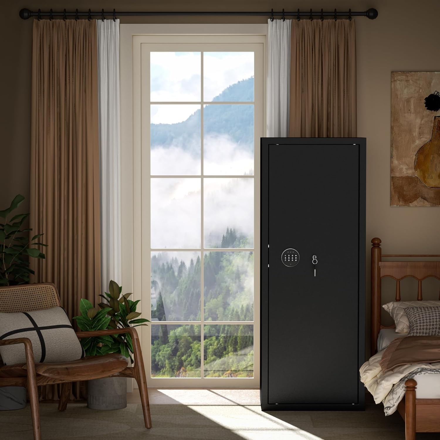12-15 Gun Safe for Rifles,Fireproof Gun Safe for Rifles and Pistols,Rifle Safes