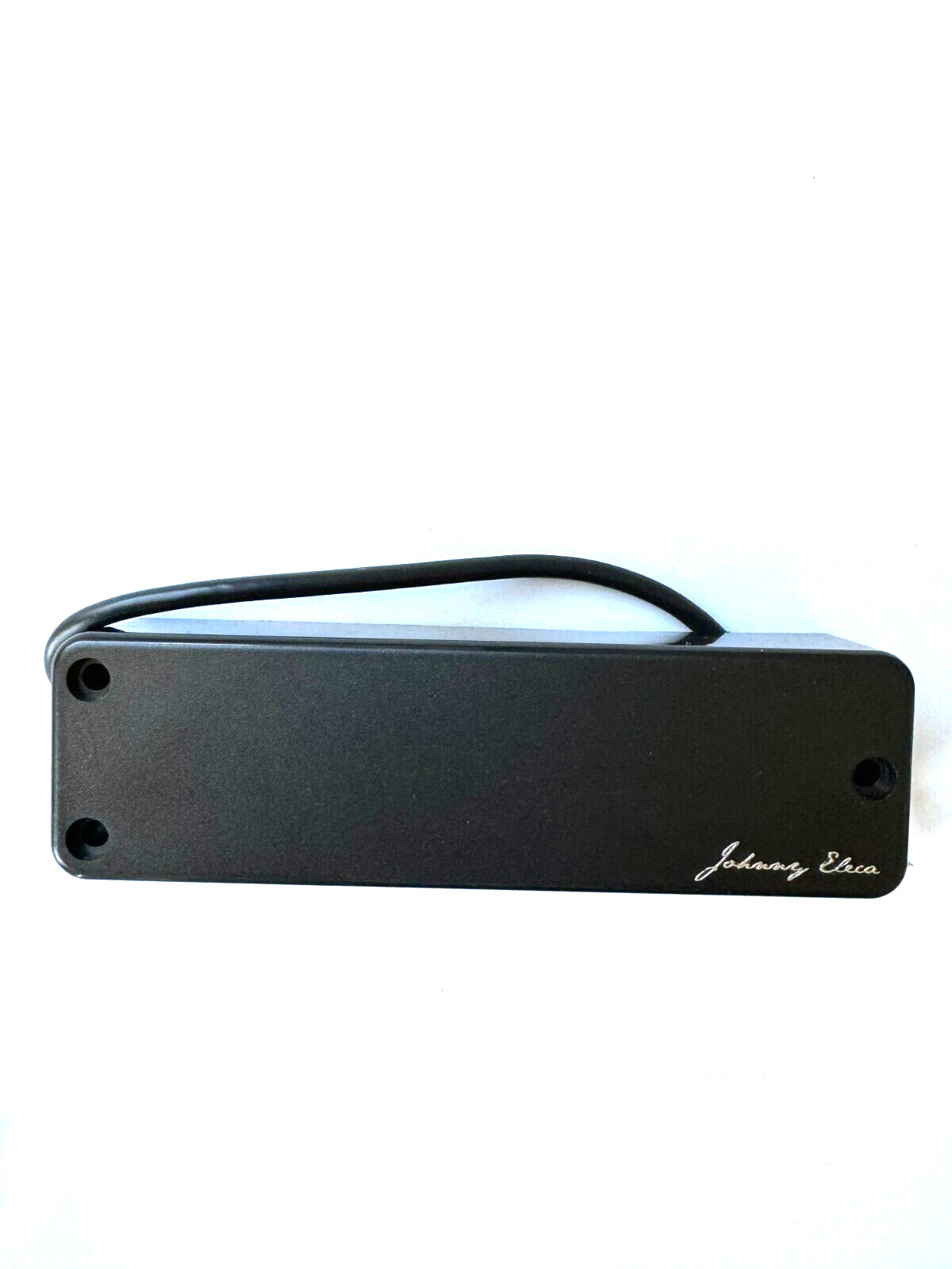 Johnny Eleca Soap Bar Pickup for 5 String Electric Bass, Bridge, Black, PBB-5B-B