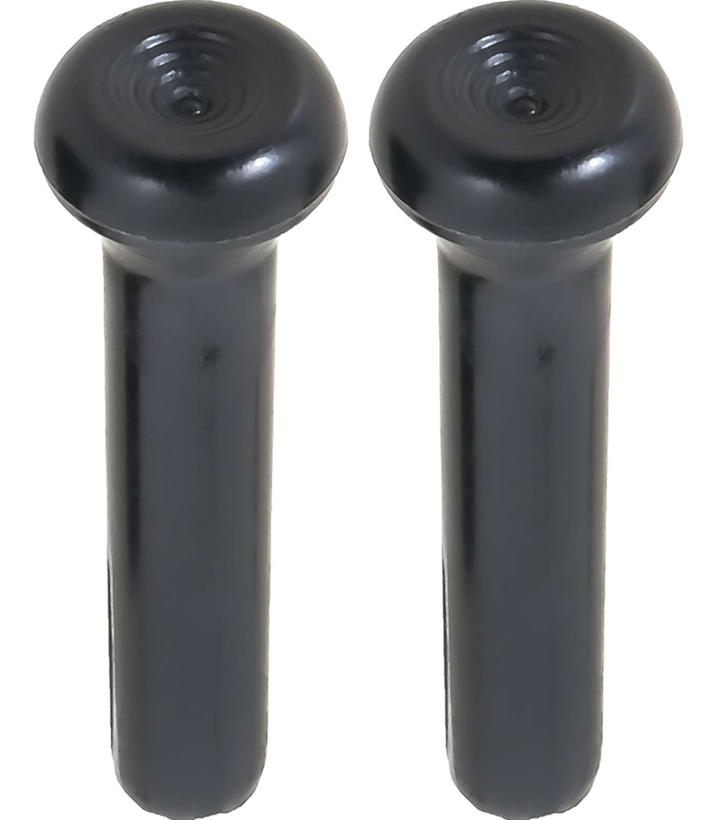 68-87 GM Car/Truck Black Door Lock Knobs (Pair)