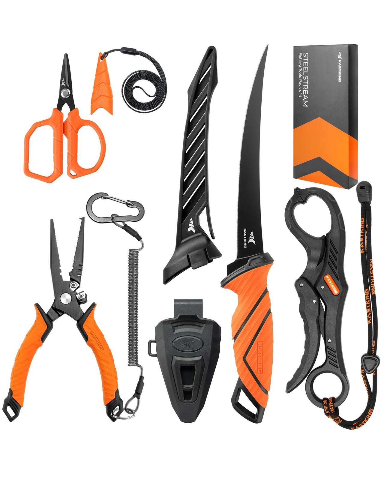KastKing SteelStream Fishing Tool Set, Gear - Corrosion Resistant...