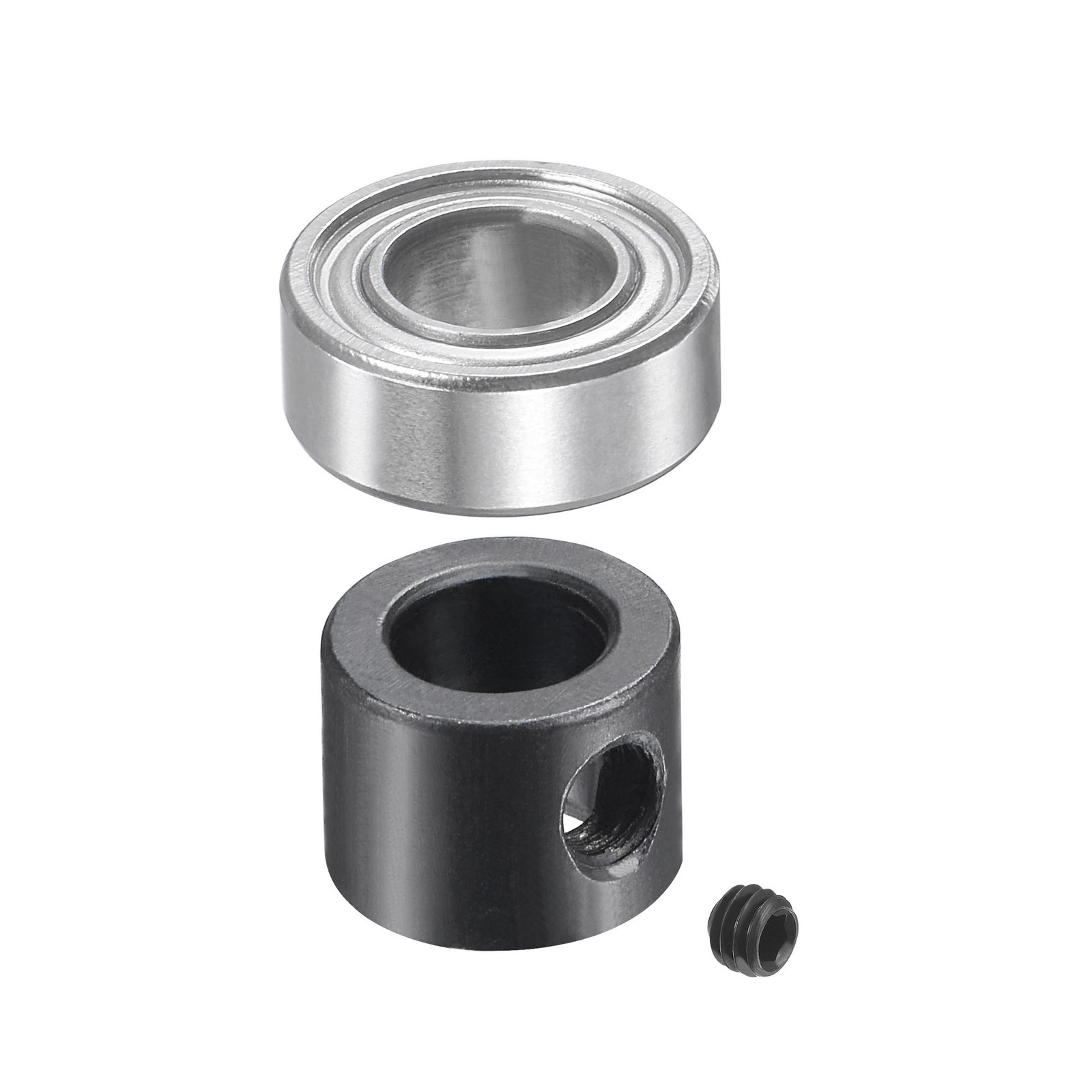 5Set Bearings Accessory Kit Fit for 1/4" Shank Router Bit Bearings Stop Ring