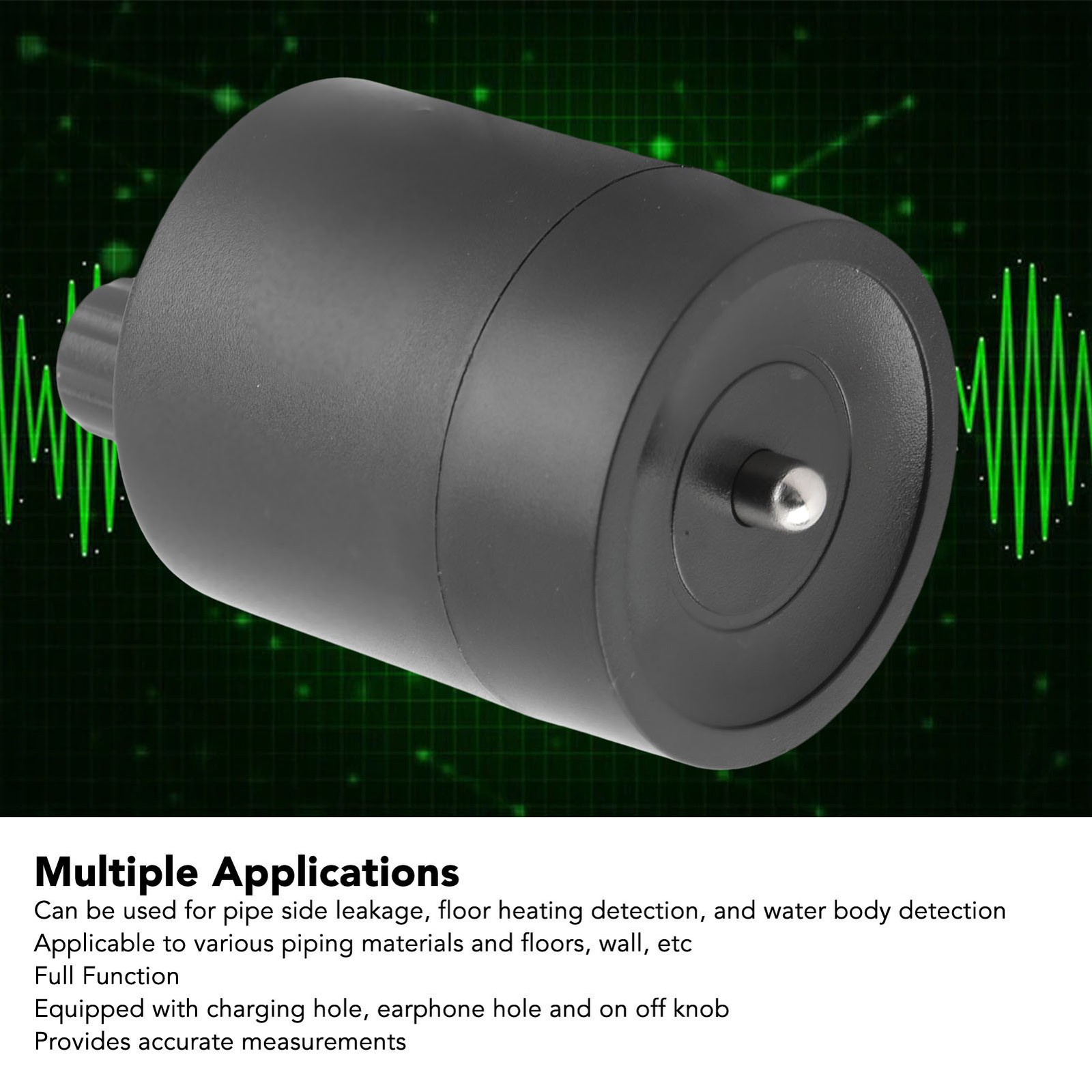 Compact Water Leakage Detector High Sound Sensitivity For Engineers Popular