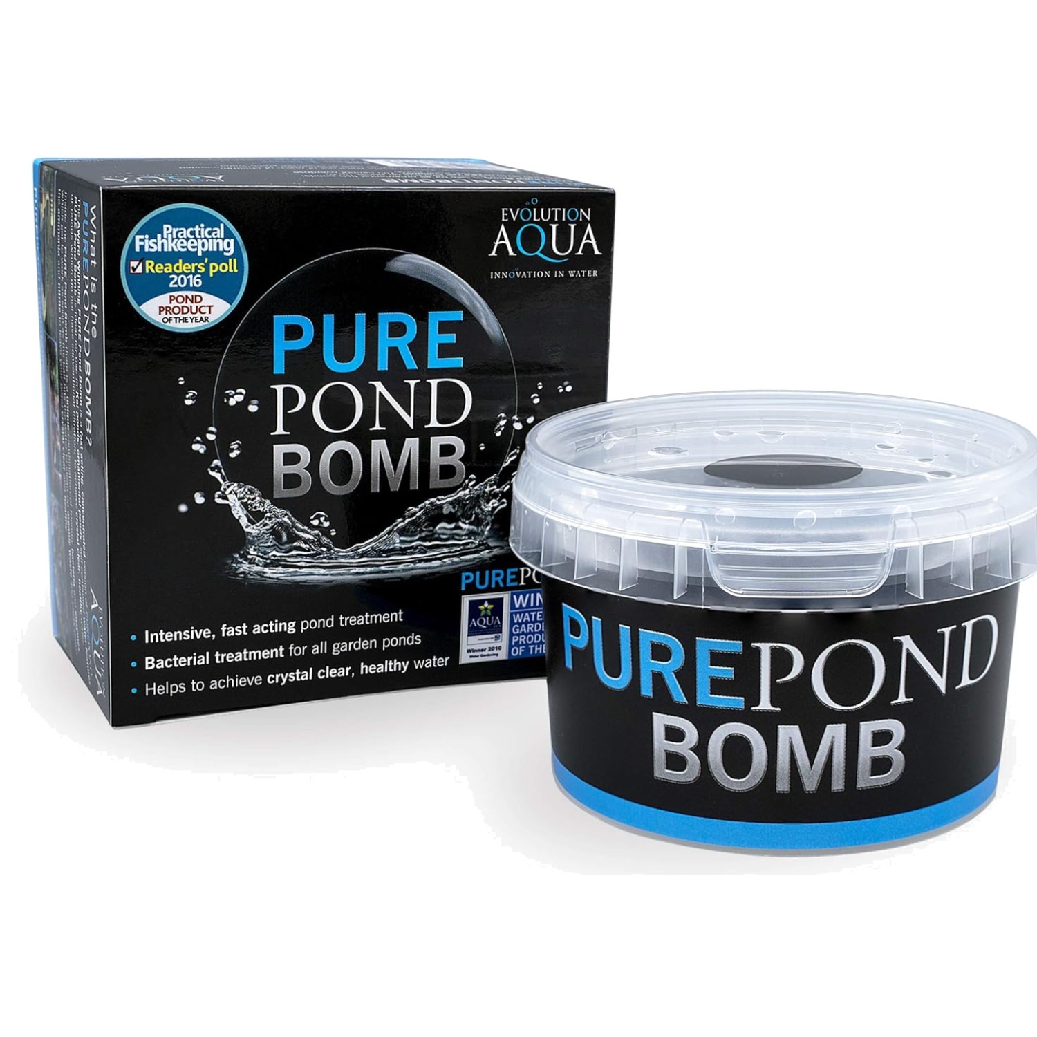 Pure Pond Bomb – for Crystal Clear Healthy Water, Treats up to 20,000 litres