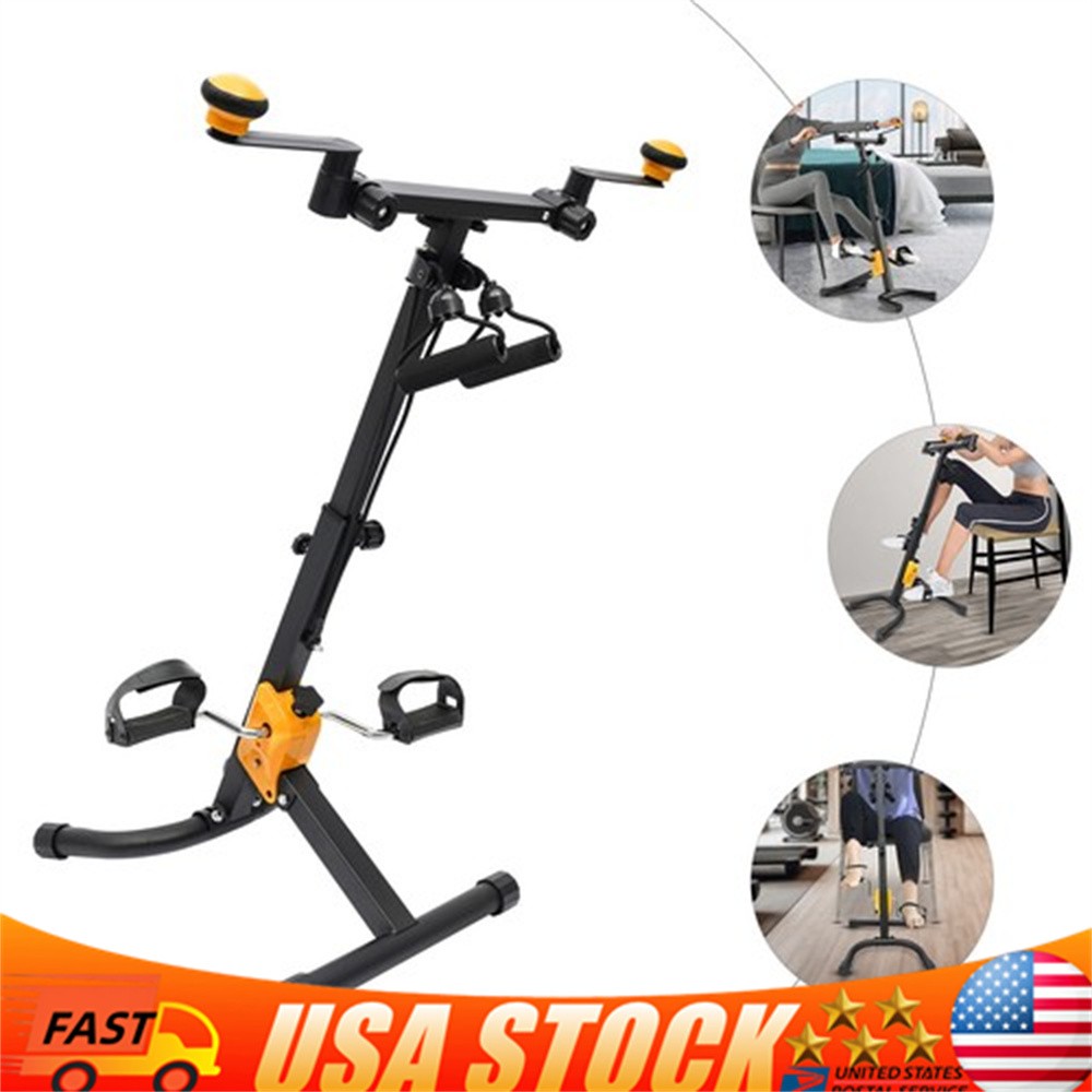 Folding Pedal Exerciser Bike Upright Cycling Exercise Bike Home Gym Cardio 120kg