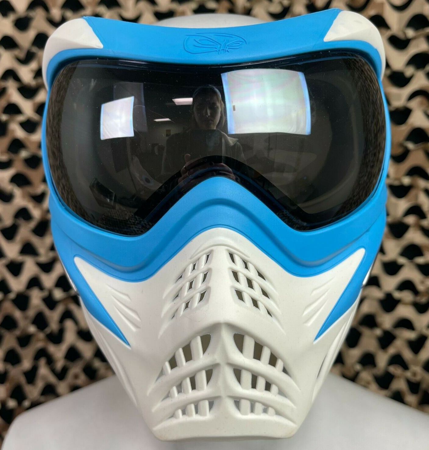 NEW V-Force Grill Paintball Mask - SE Blue/White