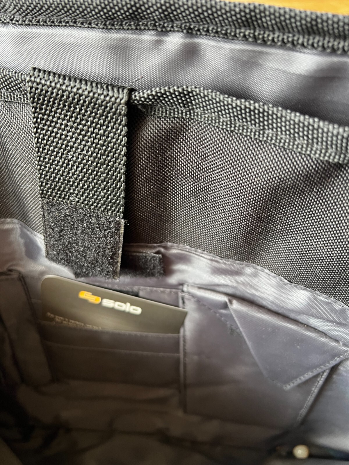 Laptop Bag SOLO Messenger bag Black