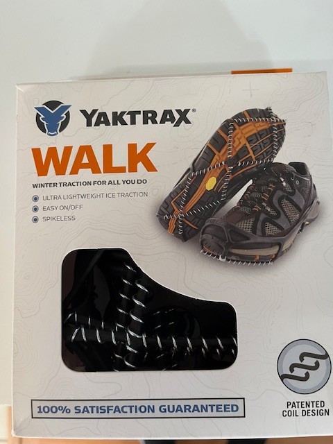 NEW in PKG / Yaktrax Walk Winter Ice Traction Size Medium w/ FREE SHIPPING