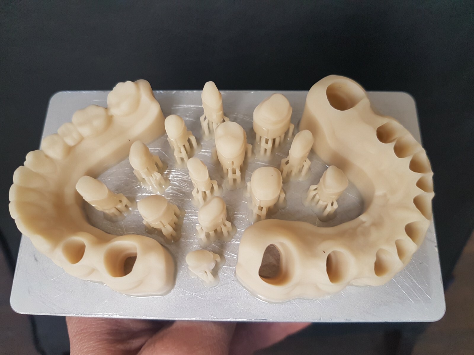 DLP SLA LCD 3d printer high quality resin for dental models