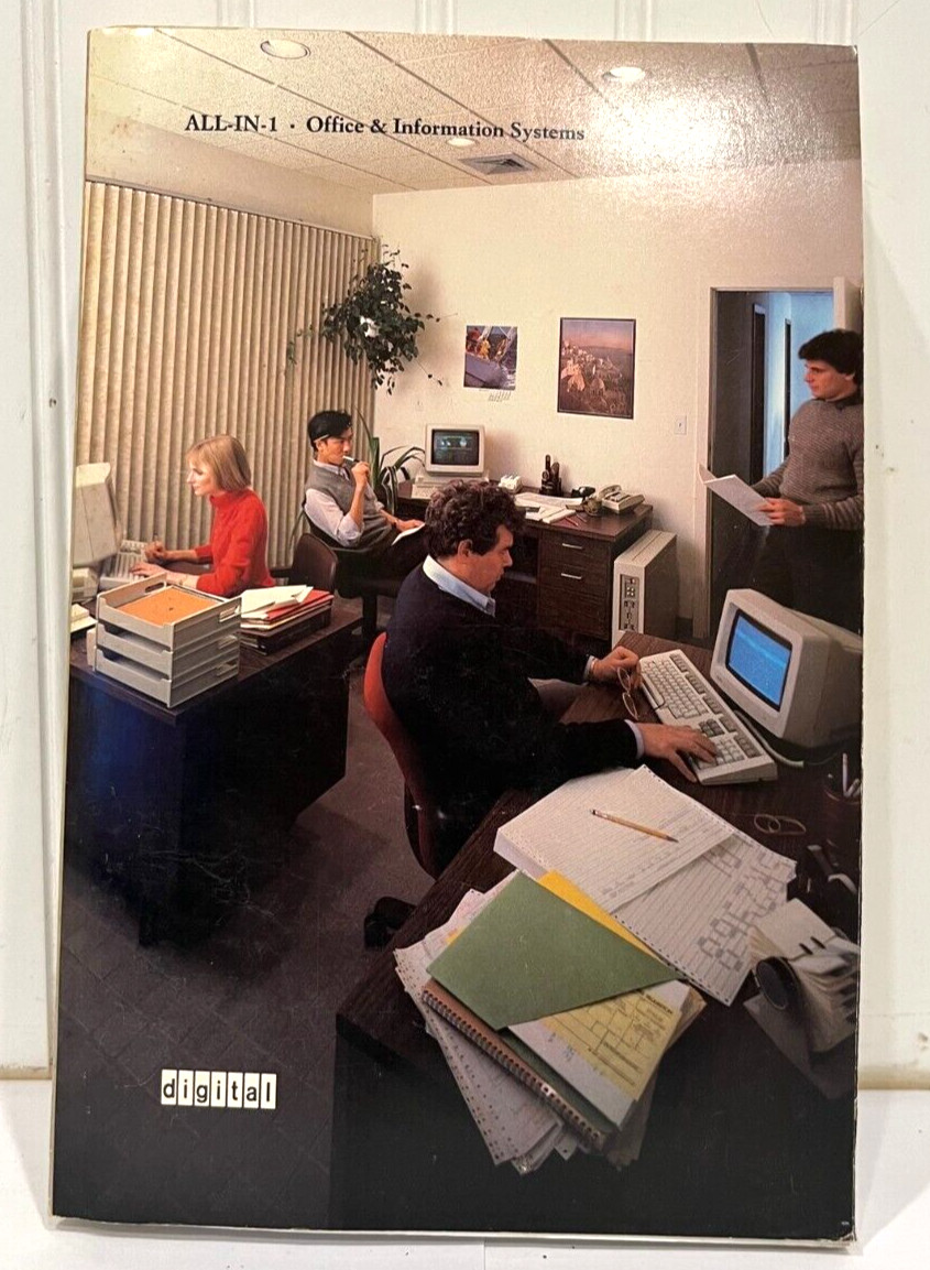 Vintage Digital Equipment Corporation / DEC All in 1 Office & Info systems 1985