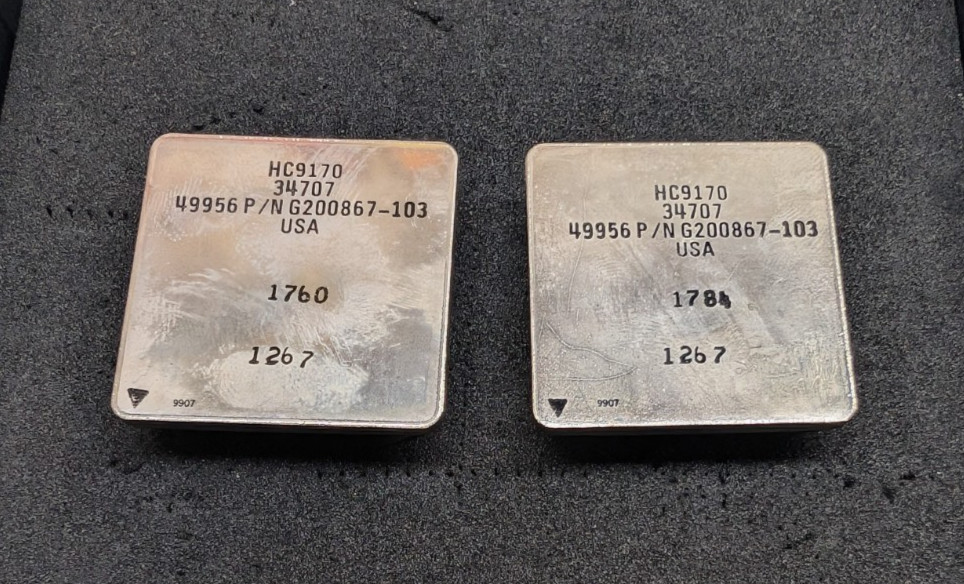 Lot of 2 Raytheon HC9170 G200867-103 Hybrid Microcircuits 49956 Aerospace NOS