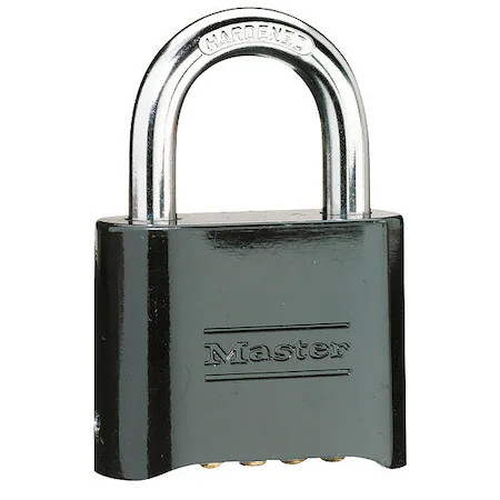 Master Lock 178D Combination Padlock, Body Thickness 1 In, Number Of Dials 4,