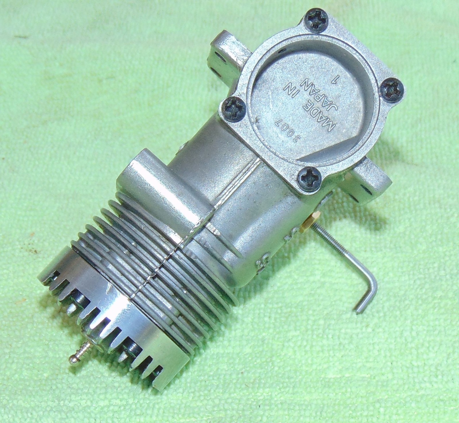 OS Max 35 CL Stunt Model Airplane Engine, cleaned with box .