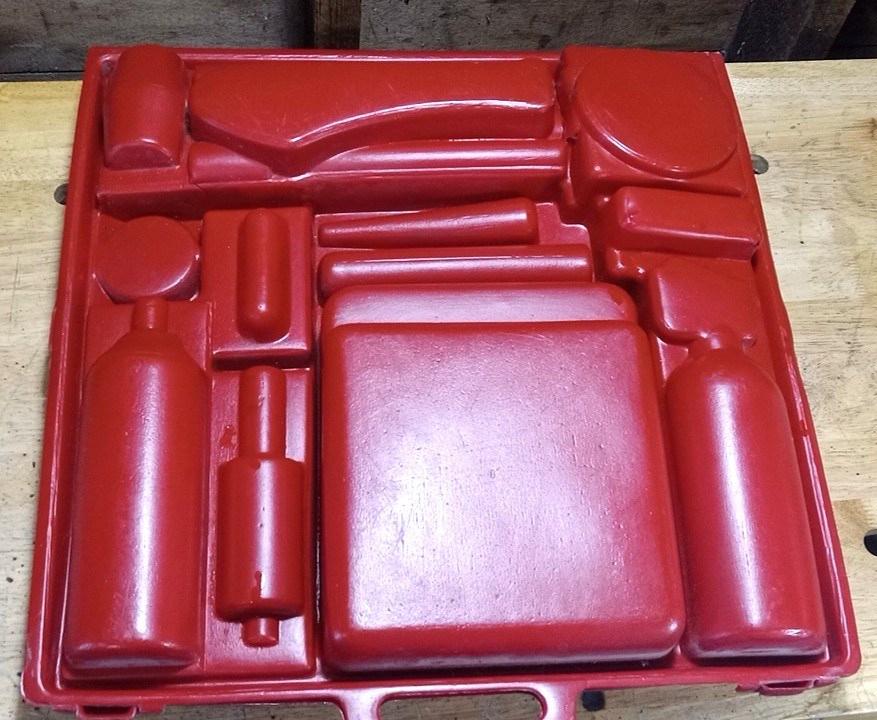 Vintage Auto Mini Trunk Roadside Emergency Car Kit, Vehicle Safety Road Side
