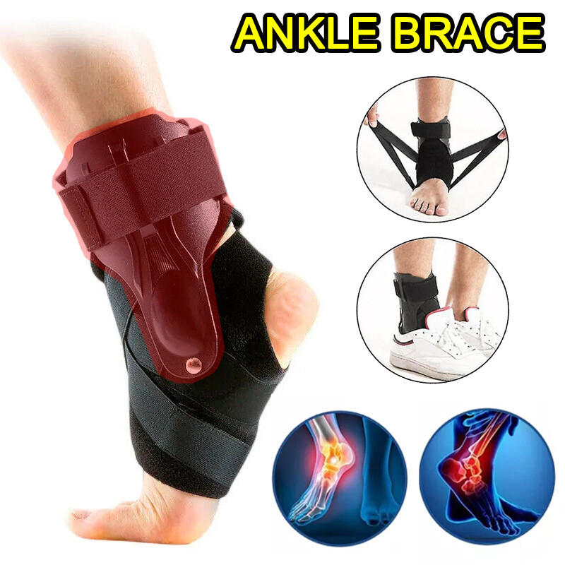 Foot Drop Ankle Brace Splint Orthotics Fracture Sprain Injury Support Gym Strap