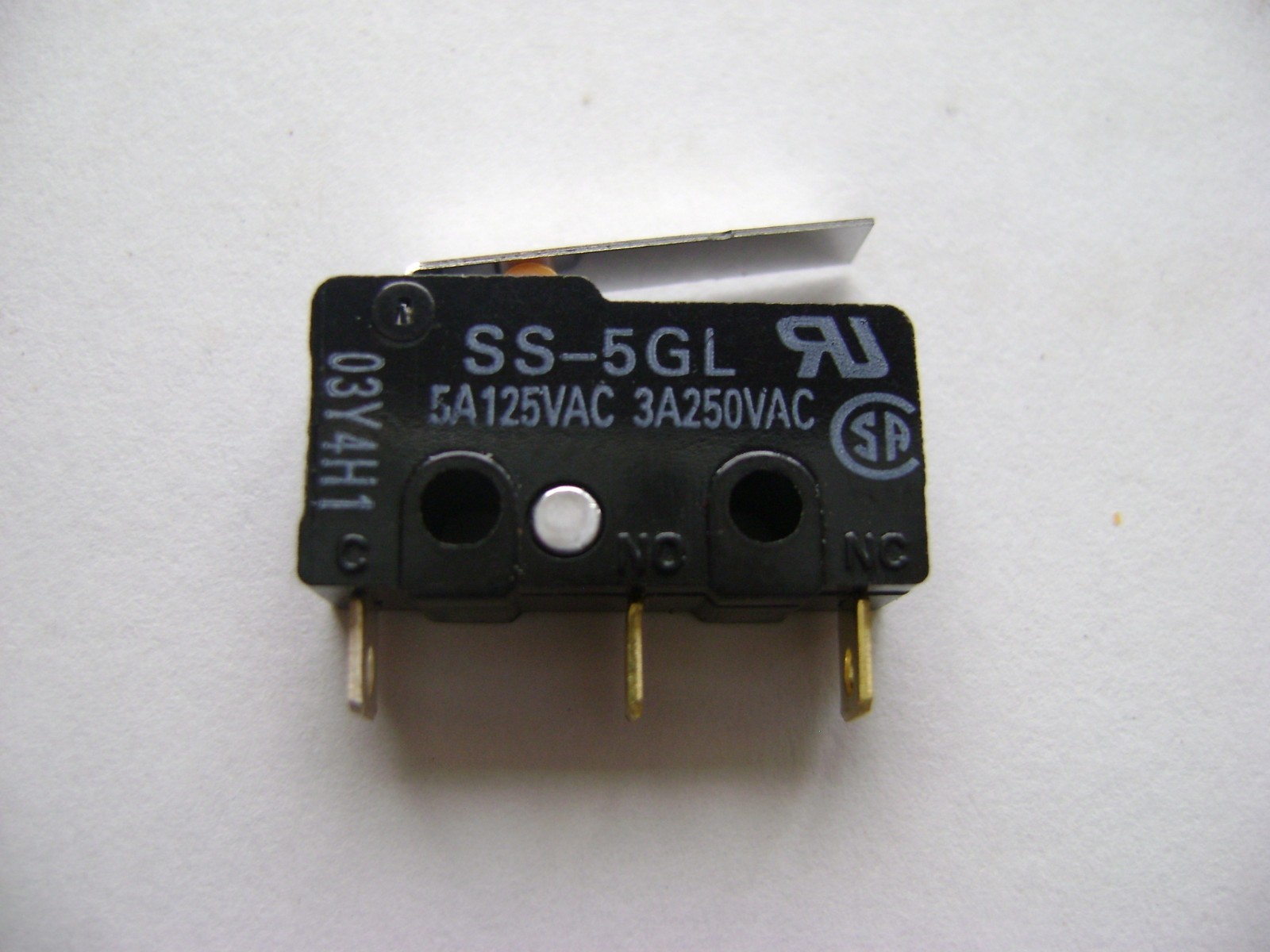 NEW OMRON SS-5GL MICRO SWITCH 5A125VAC 3A250VAC A5