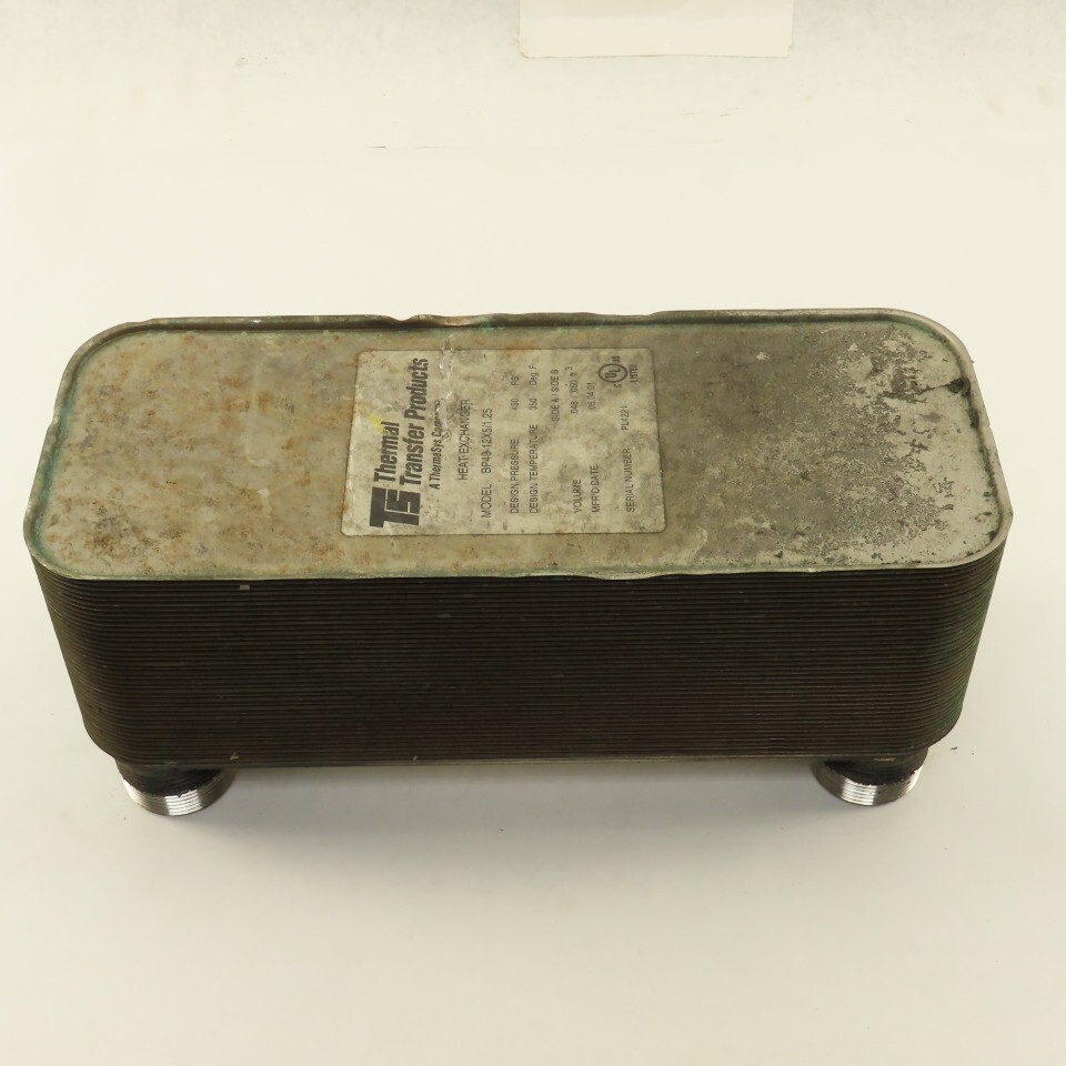 Thermal Transfer BP40-12x5/1.25 Brazed Plate Heat Exchanger 350-¦ 450PSI