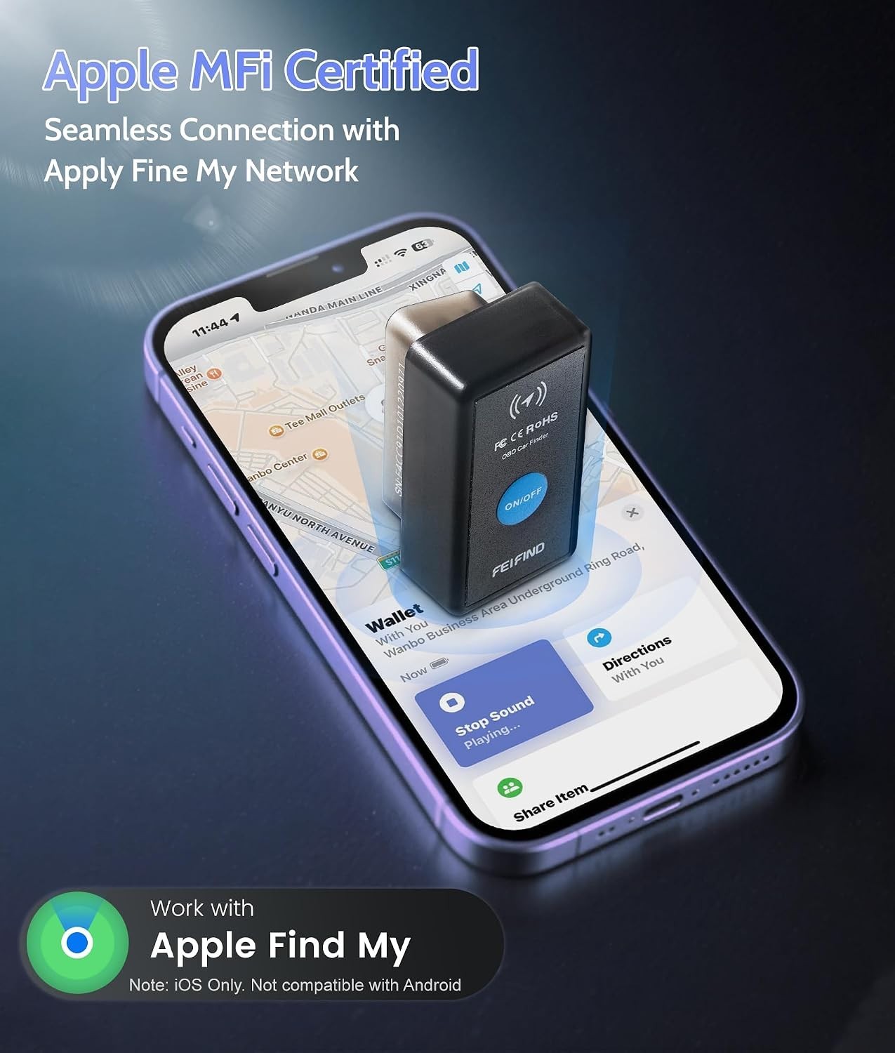 Mini GPS Tracker for Vehicles No Monthly Fee/No Subscription, Hidden Tracker ...